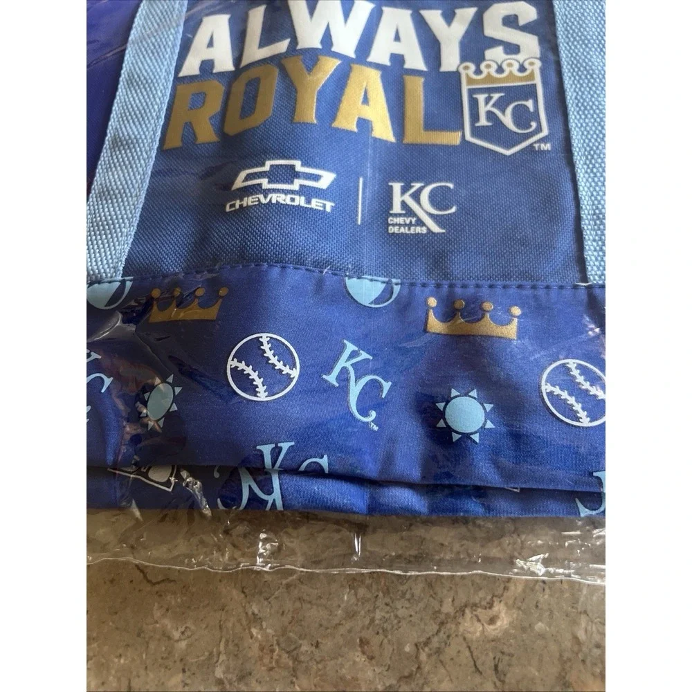 Kansas City KC Royals Blue Bag Always royal Appr. 20x19 New